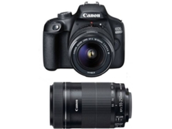 Kit Cámara Réflex CANON EOS 4000DEF-S 18-55 MM F3.5-5.6 III + EF-S 55-250mm F4-5.6 IS STM