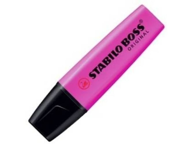 Marcador STABILO Boss Original Lilás Punta de cincel
