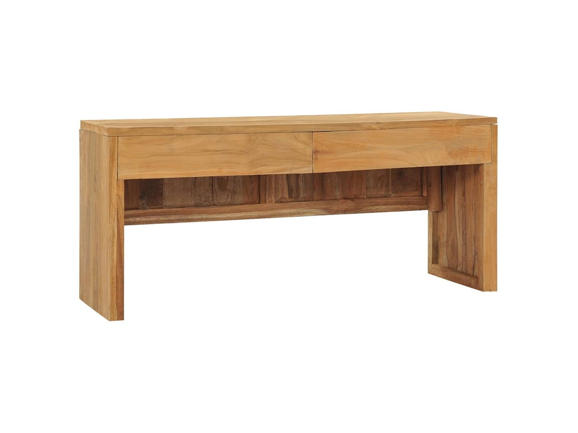 Mueble para TV VIDAXL Marrón Madera (100x35x45 cm )