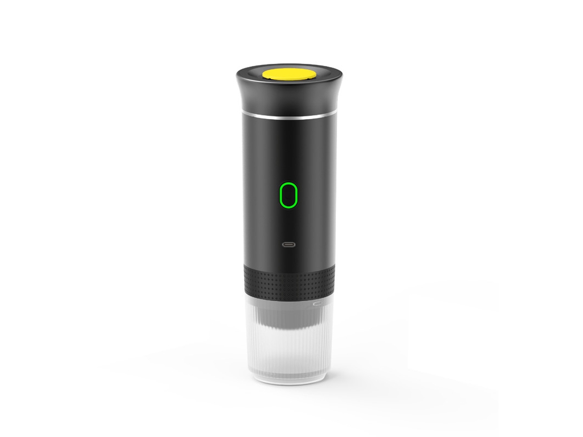 Cafetera con cápsulas SZSMART KF15 con función de calentamiento 3 en 1 - negro