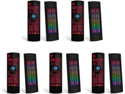 5x Air Mouse Box Android Tv Mini Teclado Control Remoto