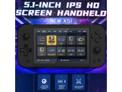 Consola De Juegos Portátil Con Pantalla Ips Hd De 5 Pulgadas, Compatible Con Reproducción De Música Y Video