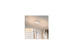 Zmh Lámpara De Techo Led Moderna Regulable De 36 W Con Función Nocturna Y Protección Ocular.