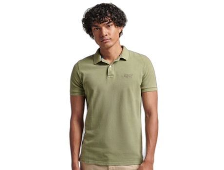 Polo de Hombre SUPERDRY Destroyed Verde (3XL)