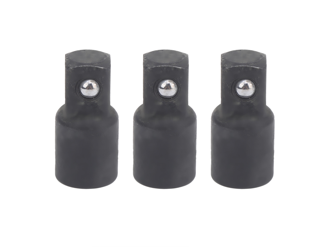 Adaptador De Llave De Carraca De 3/8 A 1/2 Pulgada, Convertidor De Acero De Alto Carbono 3 En 1