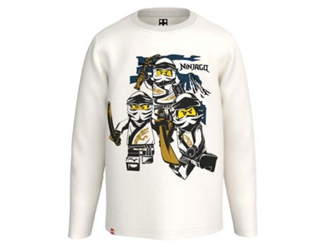 Sudadera para Niños LEGO WEAR Blanco (116 cm)