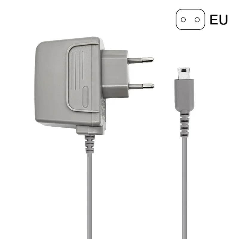 Cargador de pared de viaje de 100-240 V, adaptador de corriente para DSL/DS Lite/NDSL, enchufe europeo