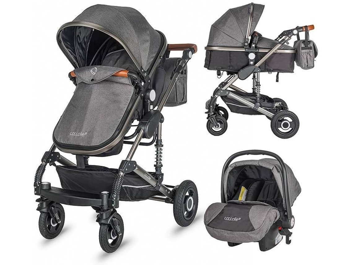 Carrito de Bebé COCCOLLE Ambra Gris