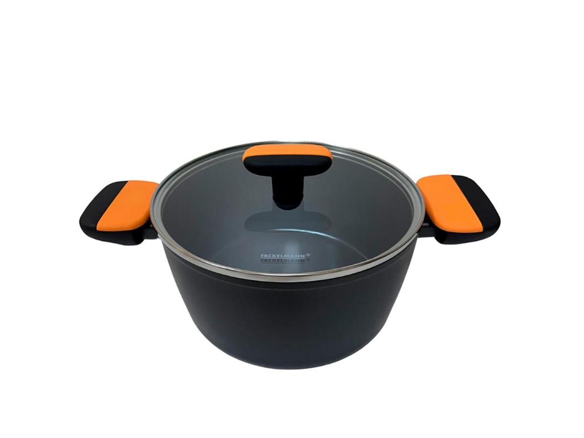 Olla Tapa Aluminio Forjado Ceramica Soft 20 Cm