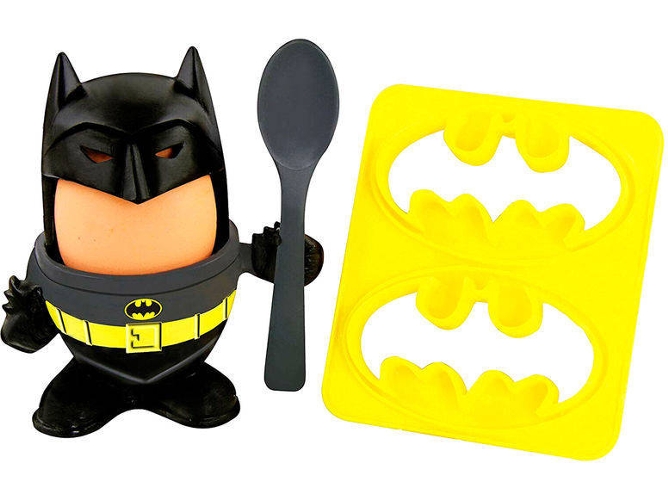 Taza de Huevos + Cortador de pan PALADONE Batman DC Comics