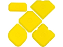 2026-kit De Herramientas De Silicona 5 Piezas Para Aplanar Uniones (amarillo)