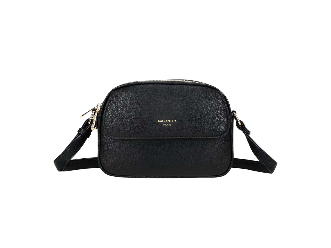 Bolso De Mano Bandolera Multibolsillos Para Mujer Con Solapa Discreta