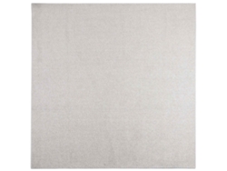 Vidaxl Alfombras De Área Lugo Crema Y Gris 120 X 120 Cm Poliéster