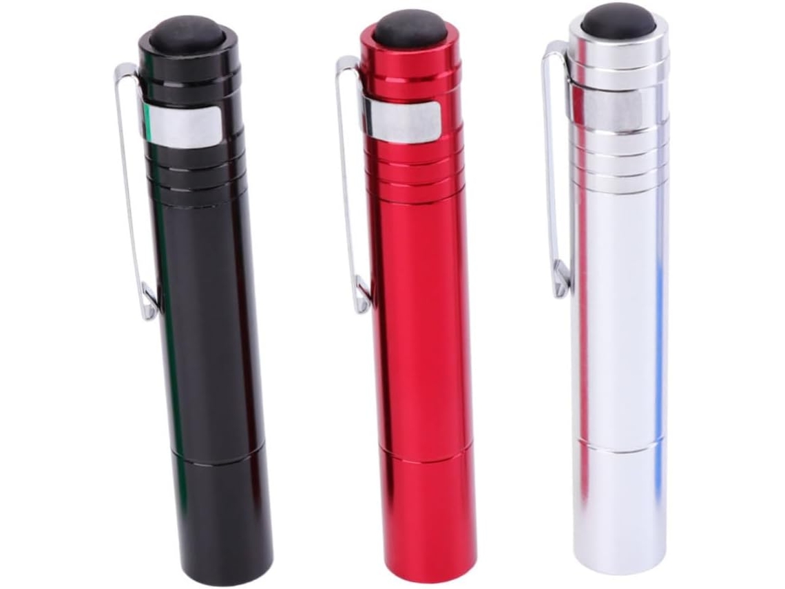 Linterna Led Portátil Mini De 5 Piezas Con Clip Y Cinturón.