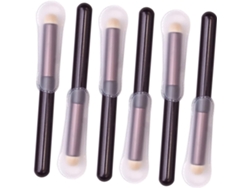 6 esponjas de maquillaje, aplicadores de polvos, brochas para corrector, cosméticos secos/húmedos Gokoco