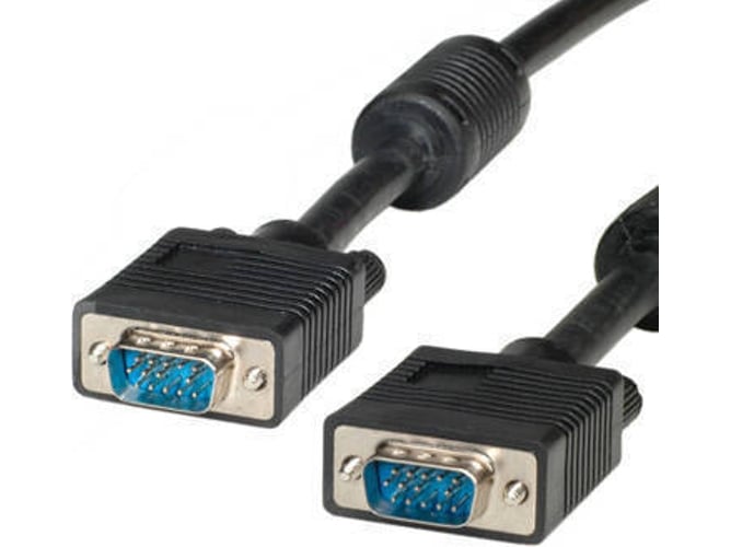 Cable de Vídeo ROTRONIC (VGA - Negro)