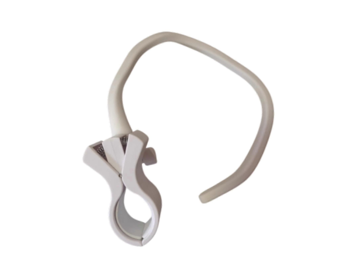 Soporte colgante para secador de pelo de cuello GOKOCO, ajuste resistente, portátil.