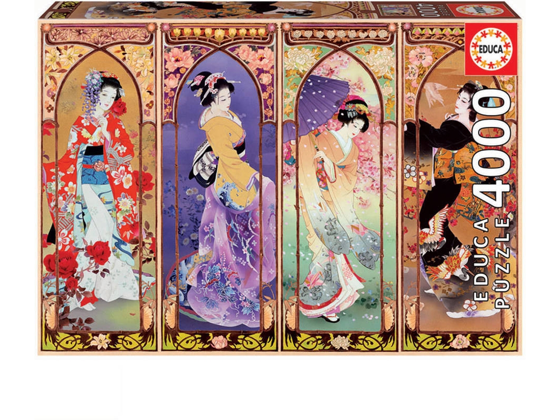 Puzzle EDUCA 4000 Collage Japonés (Edad Mínima: 12 Años - 4000 Piezas)