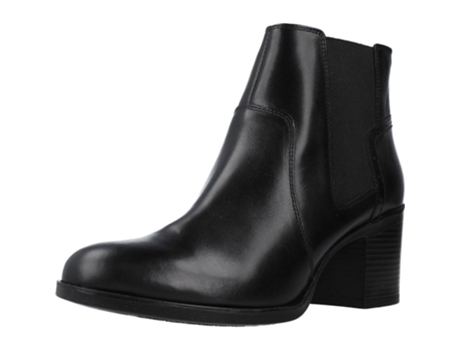 Zapatos de Mujer GEOX New Asheel Piel Negro (36.5)
