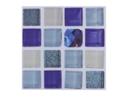 Baok - Juego de 18 pegatinas de mosaico autoadhesivas e impermeables para baño, cocina y decoración DIY (10 cm x 10 cm) - Mts013