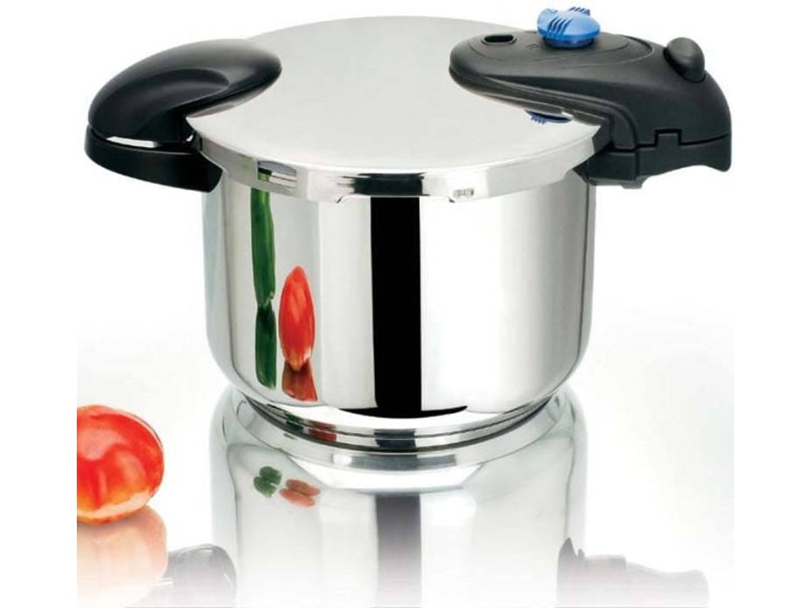 Olla de Presión KITCHEN MOVE (Plateado - Acero Inoxidable - 24 cm)