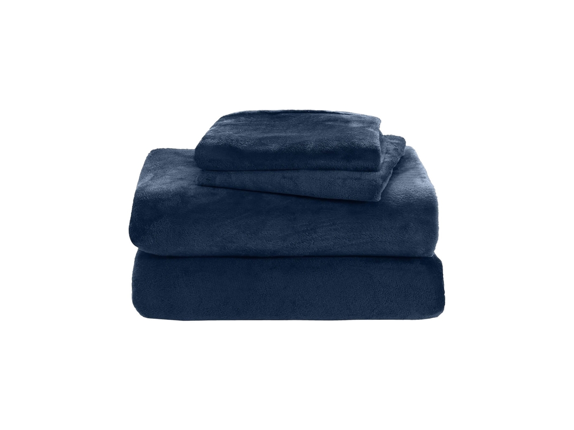 Juego De Sábanas De Polar Para Cama Tamaño Queen, Sábanas Ajustables De Microfibra Ultrasuave Con Bolsillos Profundos Y Una Suave Felpa, Colección De