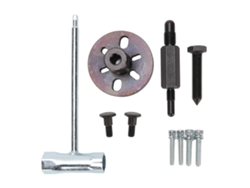 Herramienta PRIMEROX para desmontar el embrague y el volante de las motosierras MS070 MS090 137 350 61 con bloque de pistón.