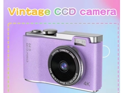 Camara Compacta Camara Exterior 4K Hd Ccd-Púrpura CHRUI