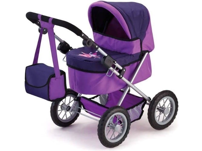 Carrito de Muñecas BAYER Hada Morado (68 cm)