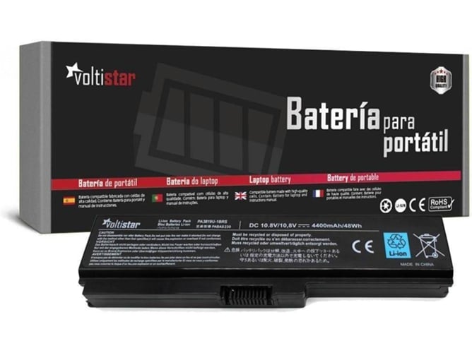 Batería para Portátil VOLTISTAR Toshiba Satellite L750D-194 L750-114 L750-214 L750-212