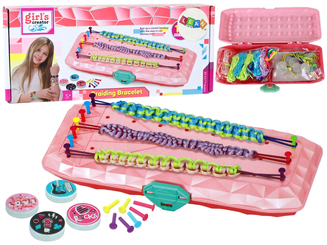 Kit para hacer pulseras B.active Pink Box