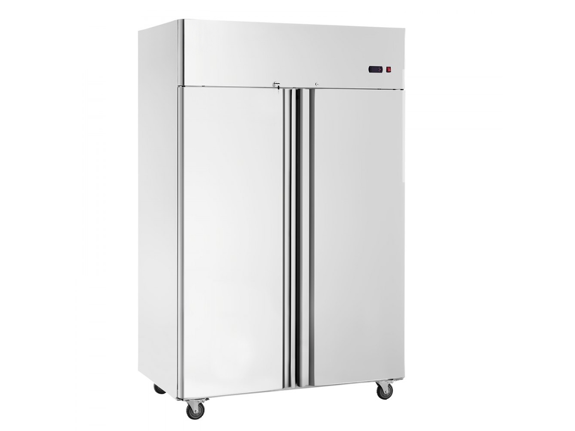 Conjunto De Refrigeradores Comerciales Y Profesionales 1100l Inox Con Control Digital Y Descongelación Automática Tekmaquinas