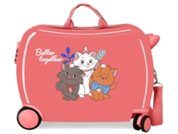 Maleta de Cabina DISNEY Aristocats Better Together Rosa (50x38x20cm)