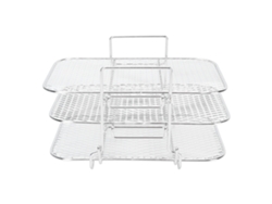 Rejilla Para Freidora De 3 Niveles, Acero Inoxidable 304, Deshidratador Multifuncional, Accesorio Para Freidora.