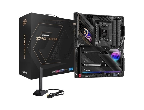 ASROCK Z790 Taichi E-Atx Socket 1700 Intel Z790 Express Motherboard 4X Ddr5 M.2 Pcie 5.0 Thunderbolt 4 Pci-Express 5.0 16X