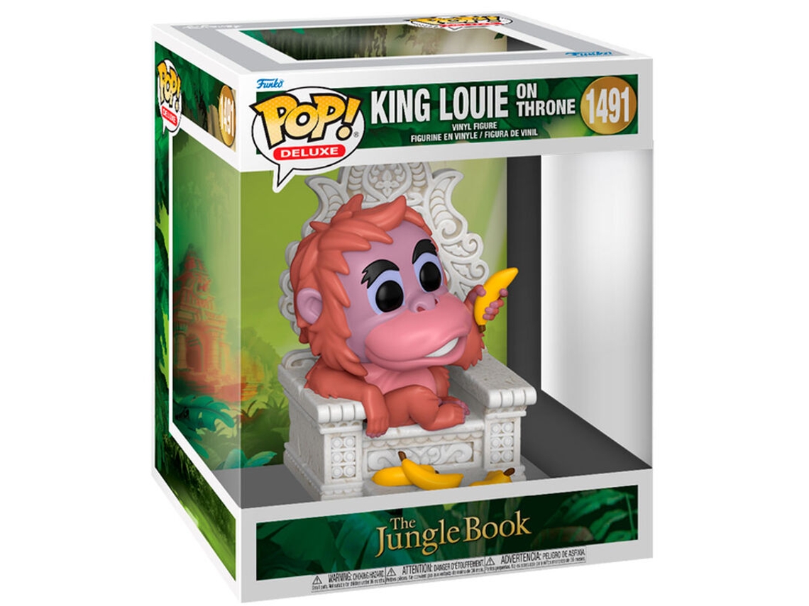 Figura Pop Deluxe Disney El Libro de la Selva Rey Louie B.active