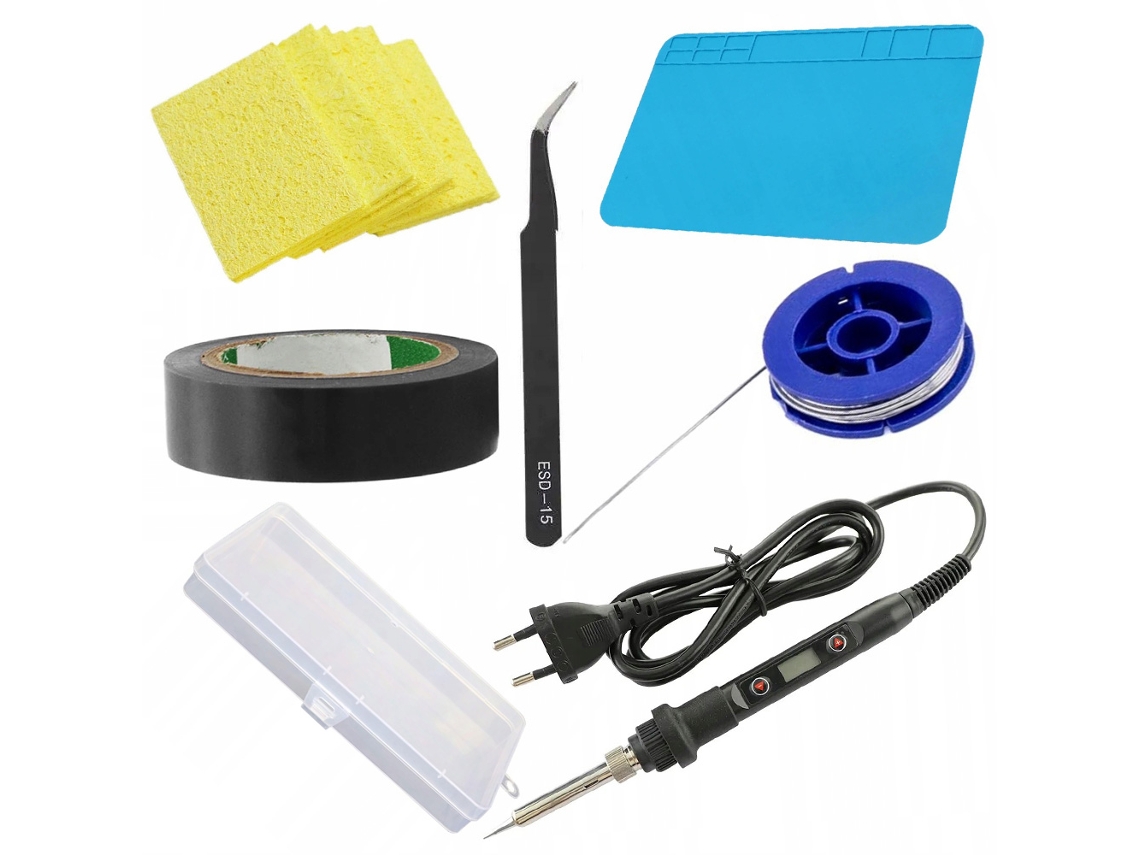 Soldador OC80W de 80 W – Kit completo | Alta precisión | Ideal para electrónica
