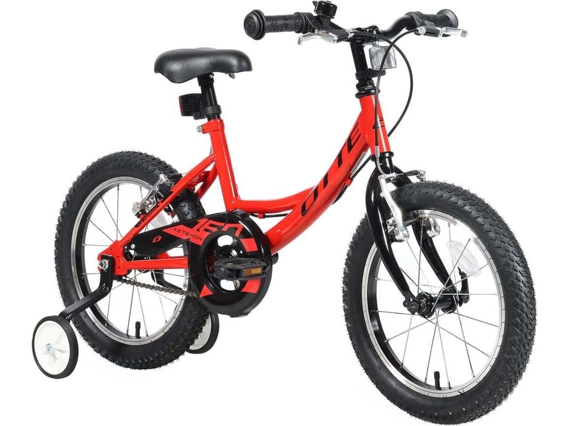 Bicicleta Infantil OTTE Asteron (6 - 8 años - Rojo - Hierro - 16")