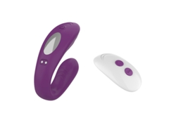 Vibrador De Control Remoto Inalmbrico Para Mujeres, Estimulador De Cltoris Vibrador De Punto G (morado) Yizhood