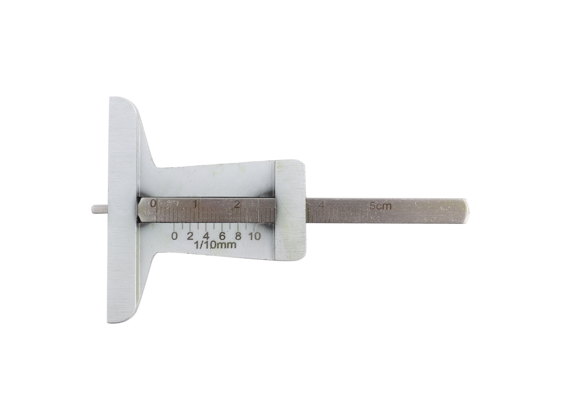 Medidor De Profundidad De La Banda De Rodadura De Acero Inoxidable Para Automóviles, Camiones Y Motocicletas (0-10 Mm)