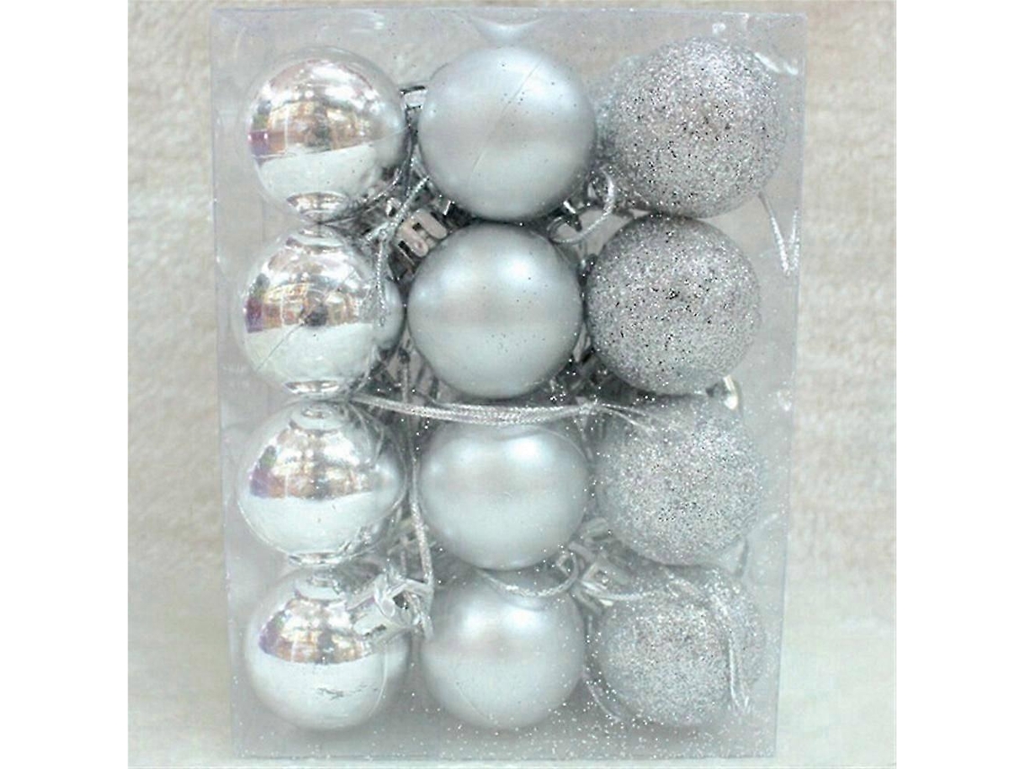 Bola navideña con Papá Noel para colgar en el árbol, decoración para el hogar o fiestas. Hengjian