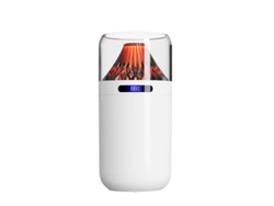 Nuevo humidificador volcánico, mini batería USB para aroma digital de coche, humidificador de aire recargable