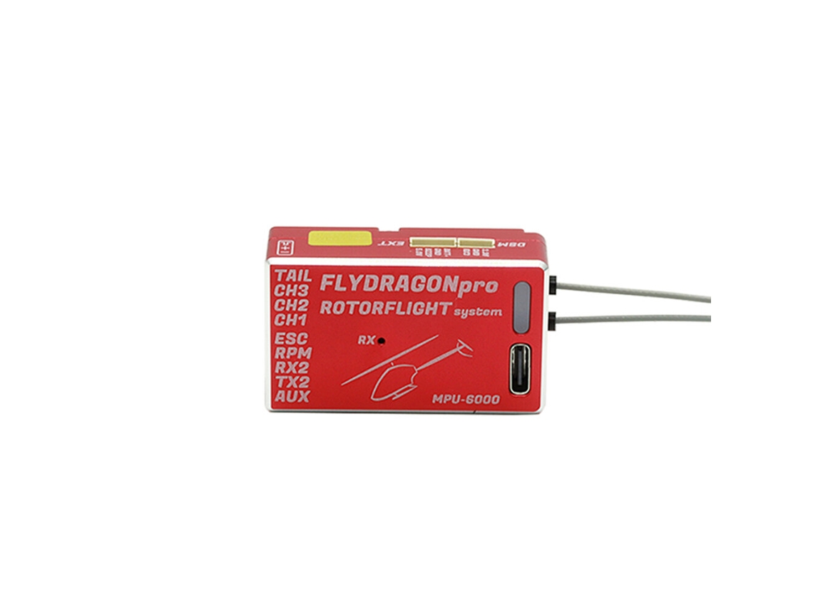 Helicóptero Rc Redsteam Flydragon Pro F722 V2.2 Con Giroscopio, Versión Mejorada Rotorflight, Receptor Mpu6000 Integrado Y Modo De Rescate.