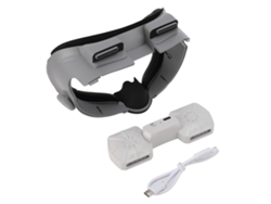 Protector Facial De Realidad Virtual Con Sistema De Refrigeración Y Dos Ventiladores Ajustables Para Aliviar El Empañamiento Y El Calor.