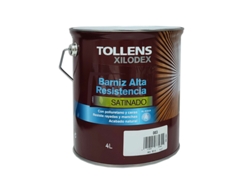 Barniz Alta Resistencia Al Agua Satinado Interior 4 Lt (Roble Europeo 502)