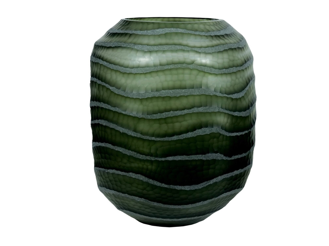 Jarron Cristal 4,5 Kg, Glaseado 27x27x33cm