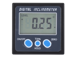 Nivel Inclinómetro Digital Lcd Con Imán, Medidor De Ángulo De Un Solo Lado