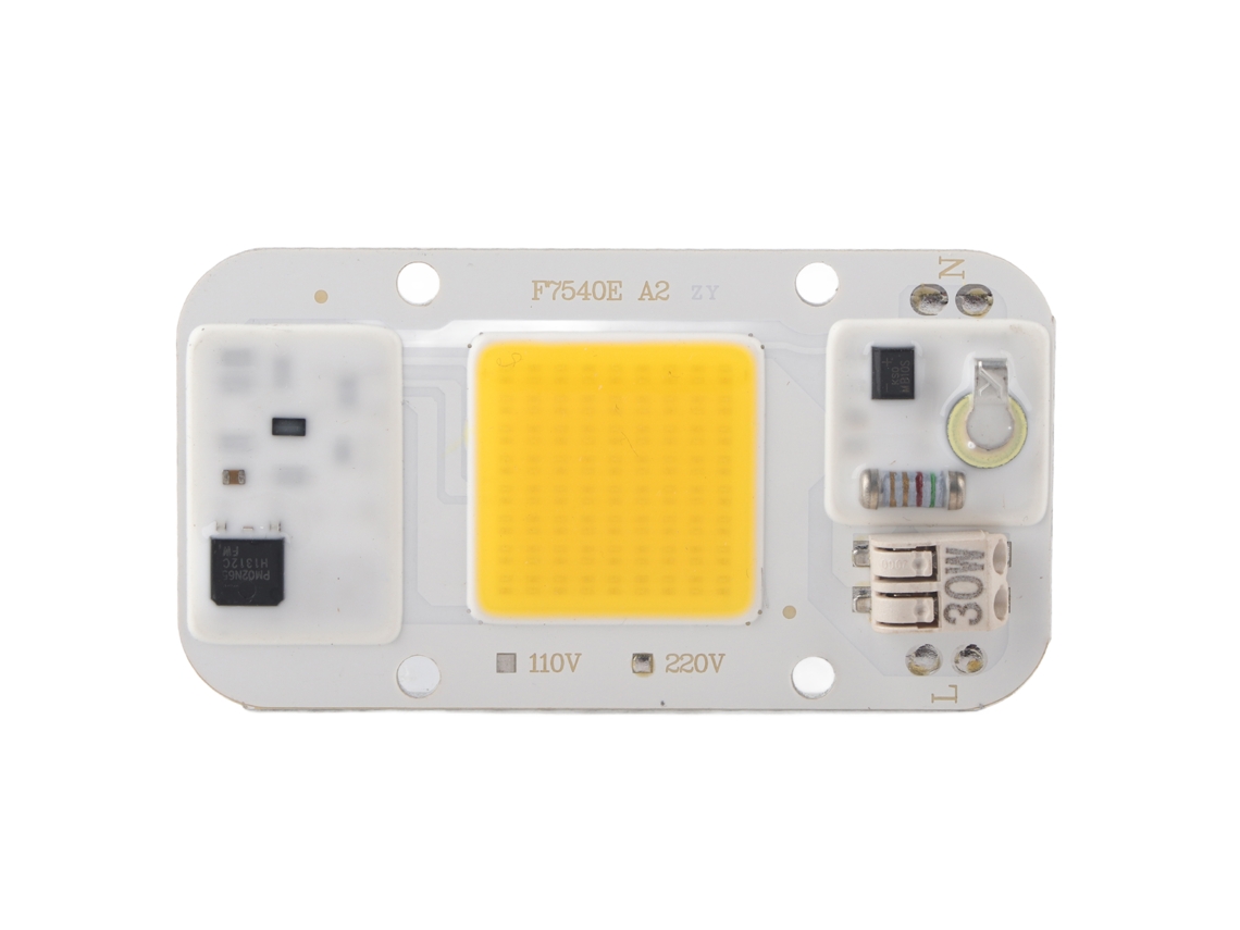 Fuente De Luz Accionamiento Libre Alta Presión 30 W Con Chip Led Integrado Para Iluminación