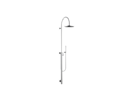 Estela de ducha DORNBRACHT con mezclador monomando de ducha, ducha de pie de proyección 450 mm, ducha de techo 300 mm