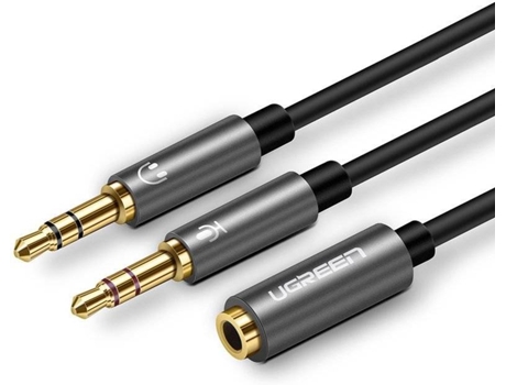 Cable UGREEN Aux (Jack 3.5Mm - 1m - Negro)